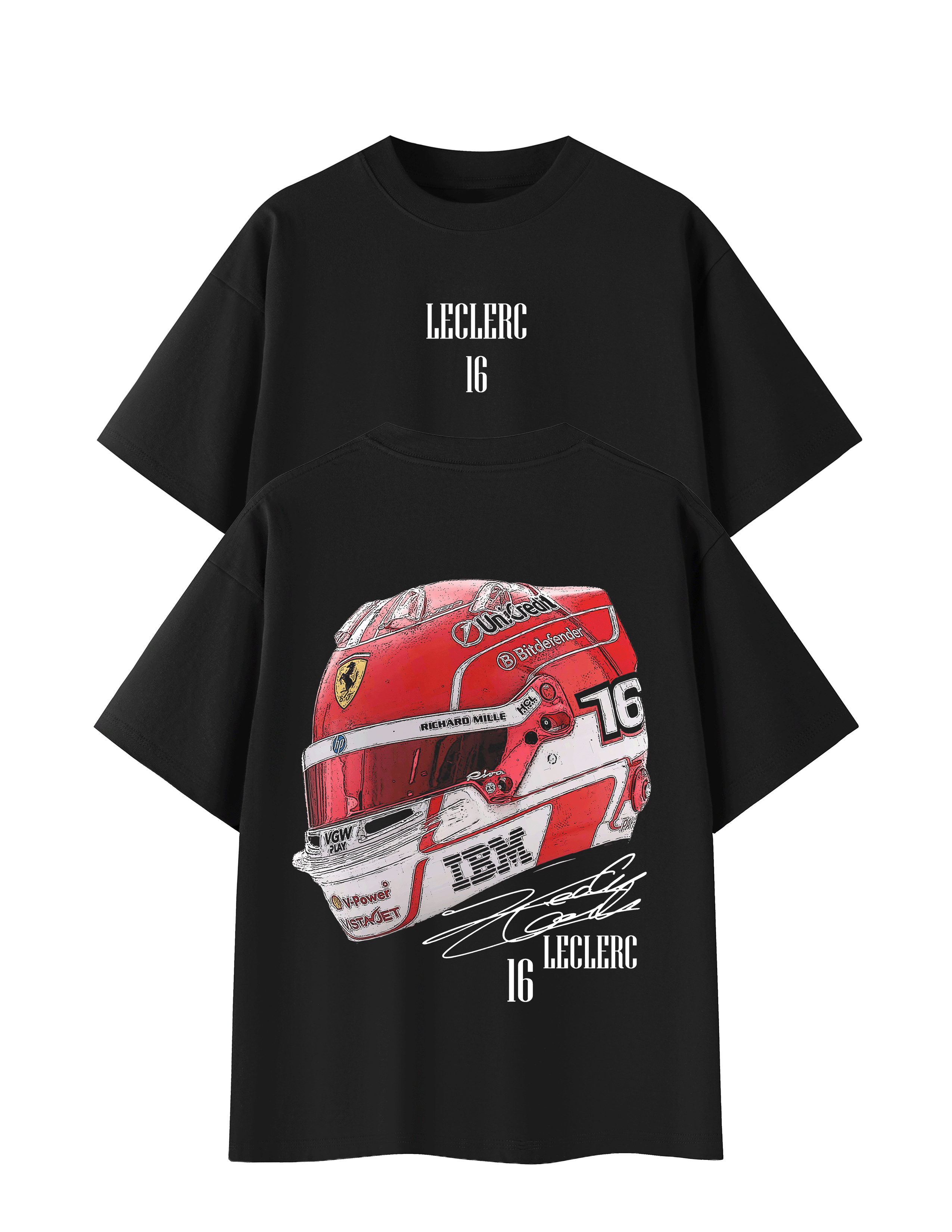 Leclerc Helmet Shirt