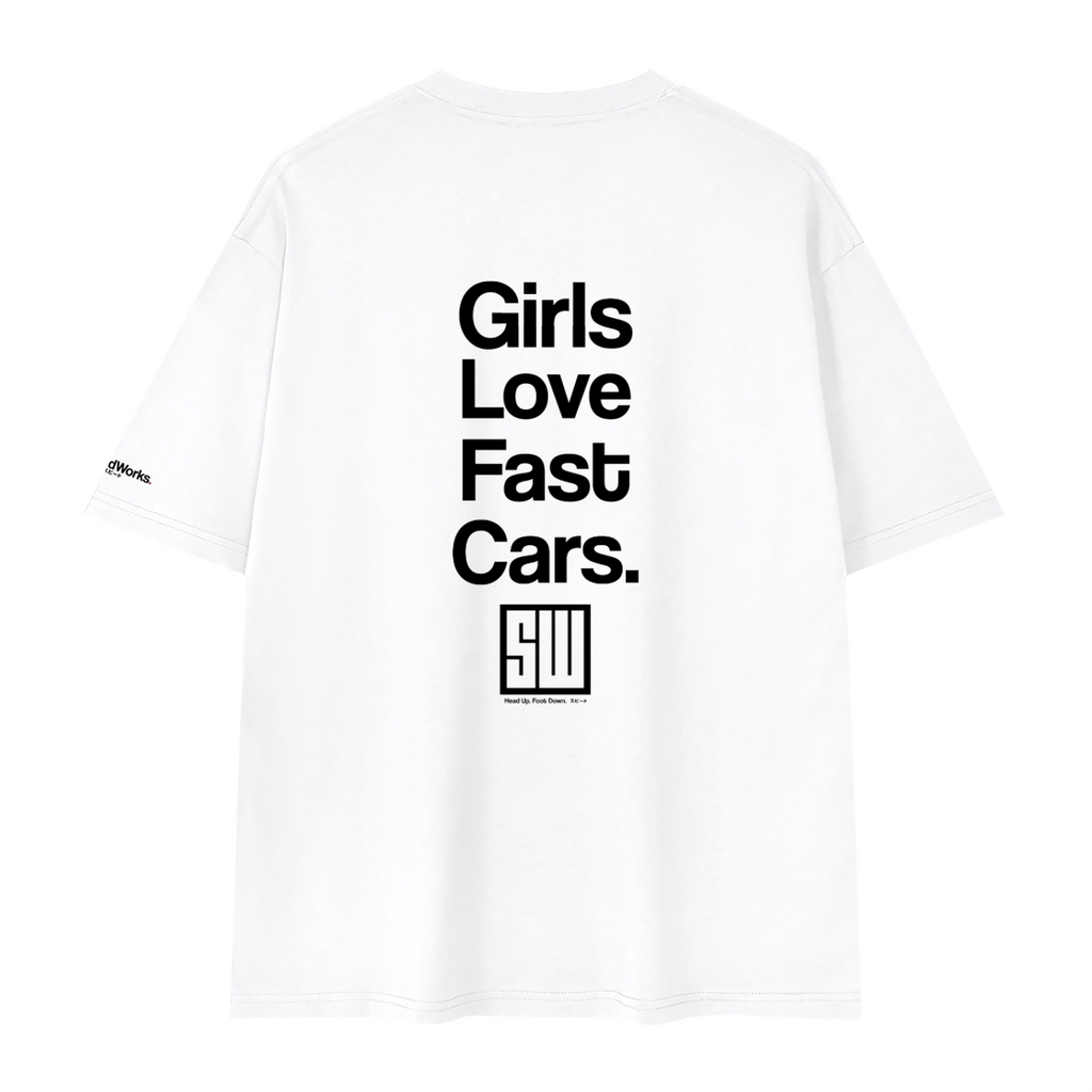 SW Girls Love Cars Tee