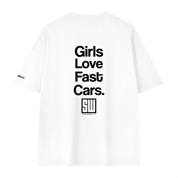 SW Girls Love Cars Tee