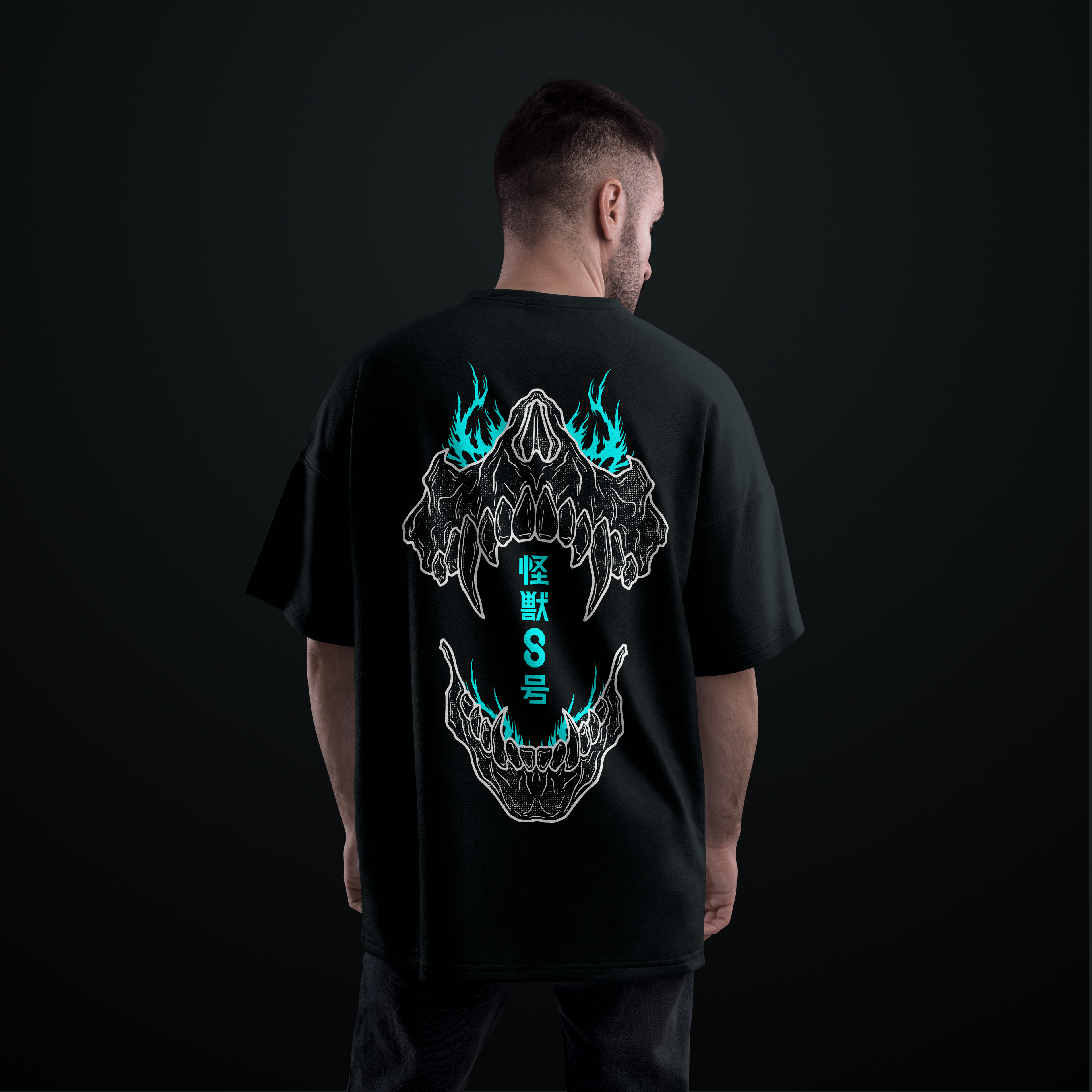 Jaw of Kaiju Oversized T-Shirt