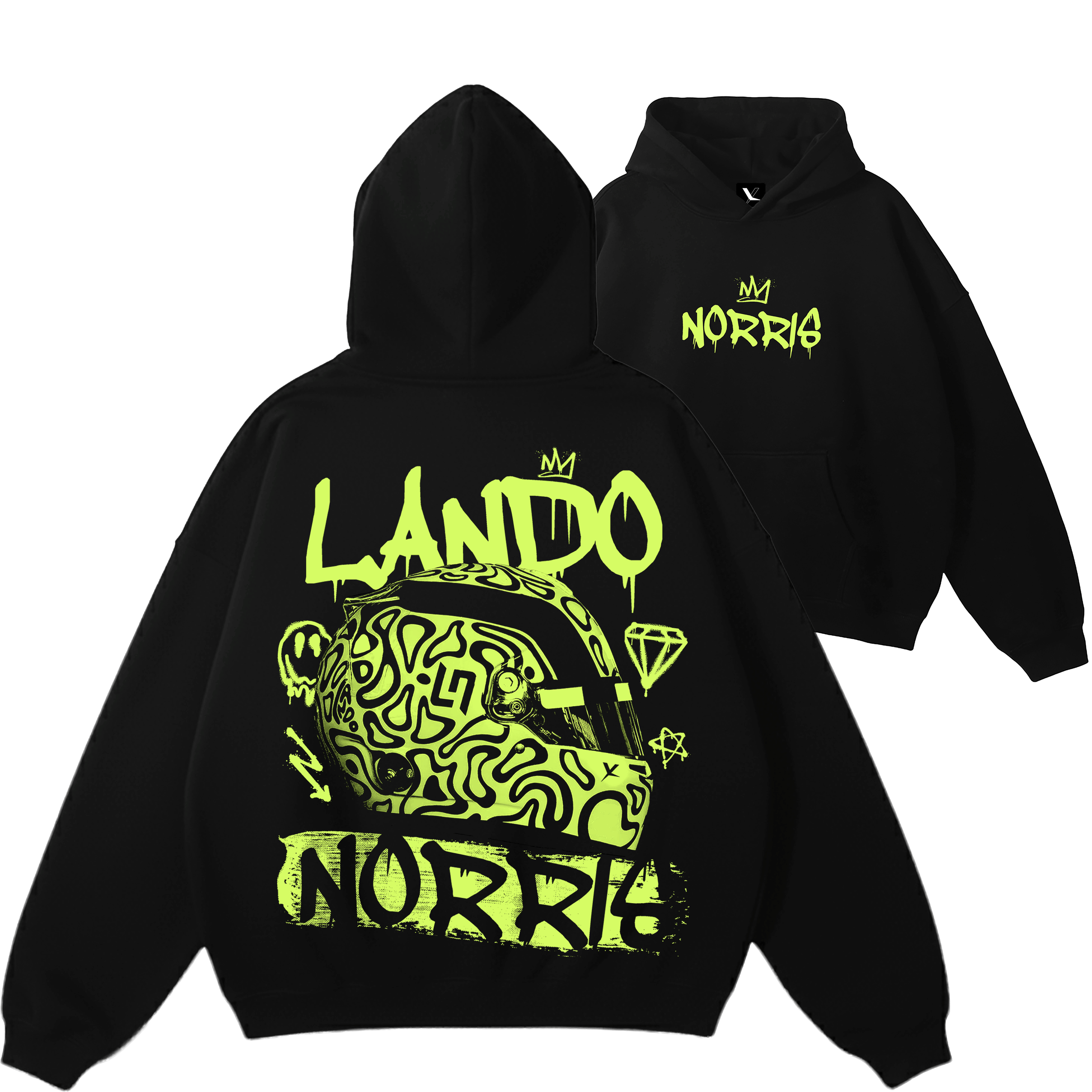 Norris Drip Oversized Hoodie